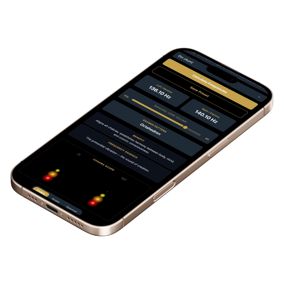 Mantra Synth 2.0, Bespoke binaural tones