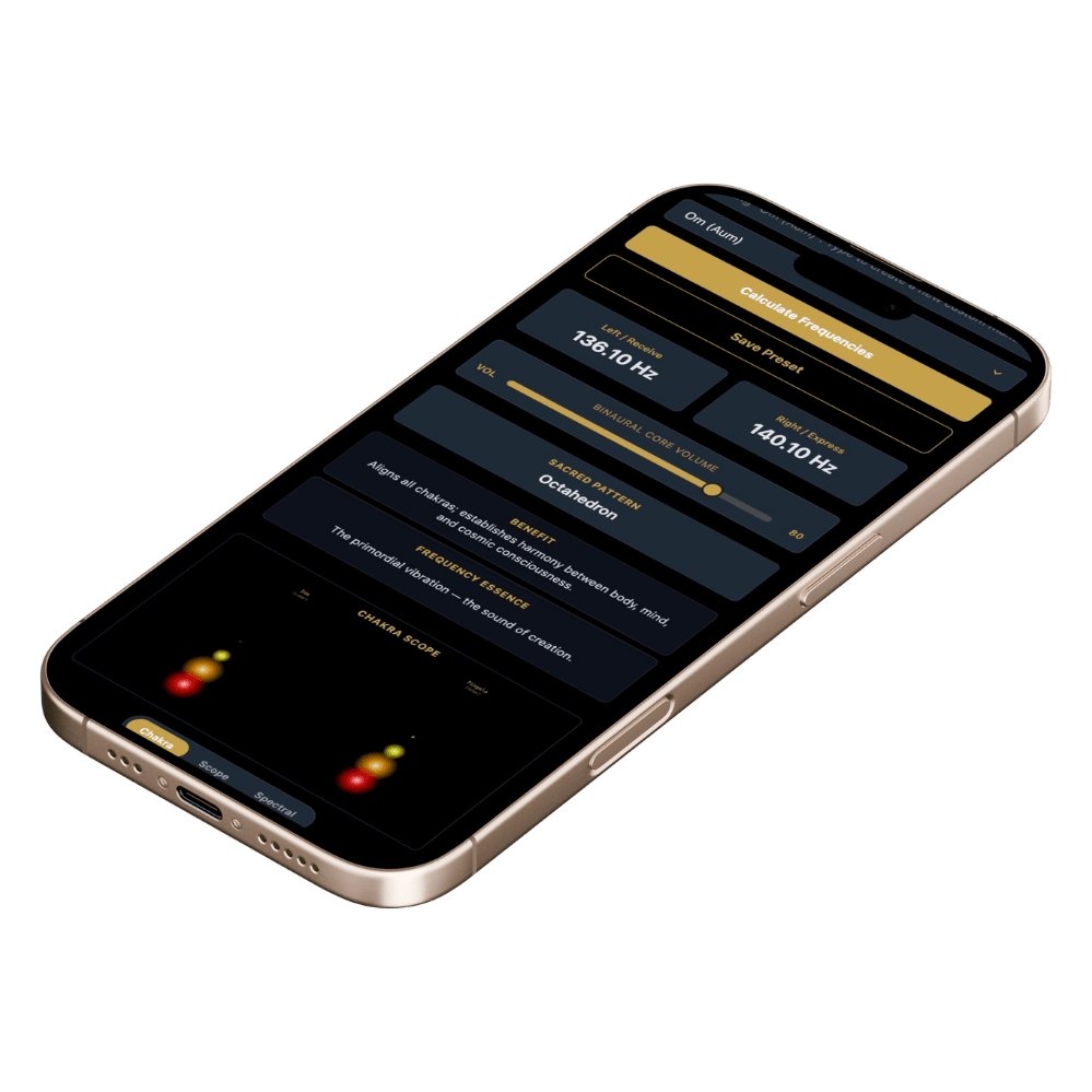 Mantra Synth 2.0, Bespoke binaural tones